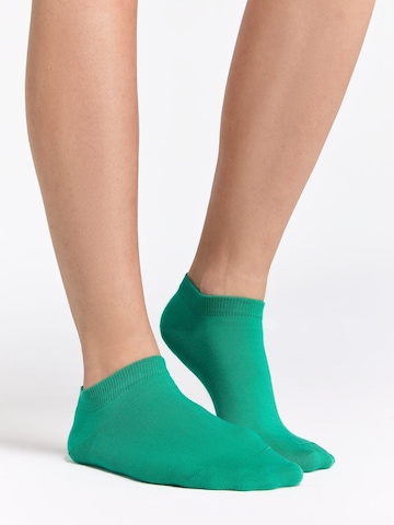 Albero Natur Ankle Socks in Green
