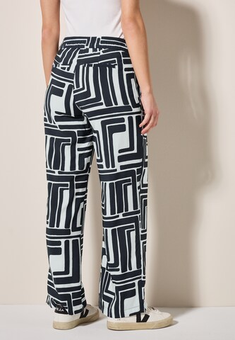 CECIL Loose fit Pants in Blue