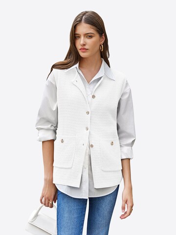 Imily Bela Kötött mellény - fehér: elől