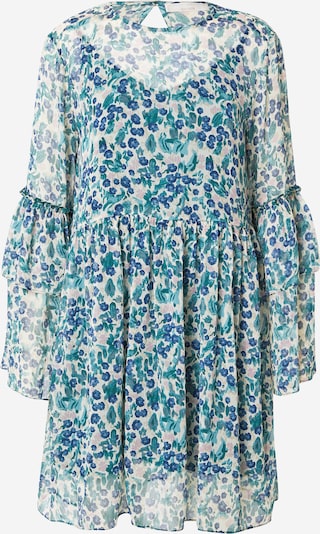 Guido Maria Kretschmer Collection Dress 'Iris' in Beige / Blue / Purple, Item view