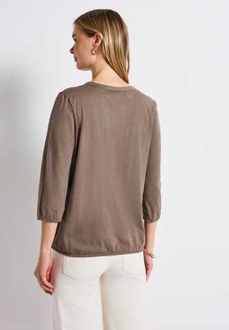 STREET ONE Shirt in Braun