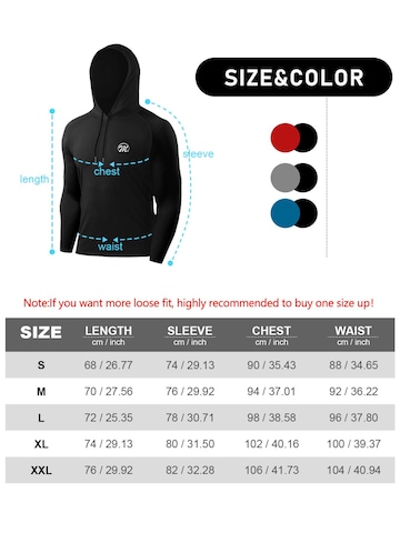 MEETWEE Sweatshirt 'Lightweight Sports Top' in Zwart