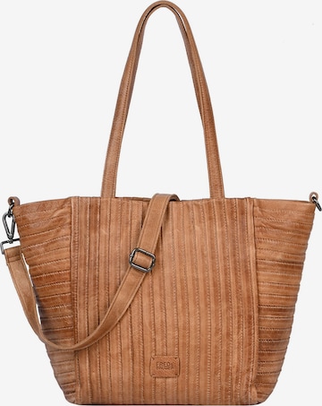 FREDsBRUDER Shopper in Brown: front