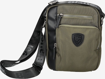 Borsa a tracolla di Blauer.USA in verde: frontale