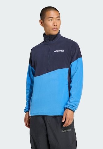 ADIDAS TERREX Sports sweater in Blue: front