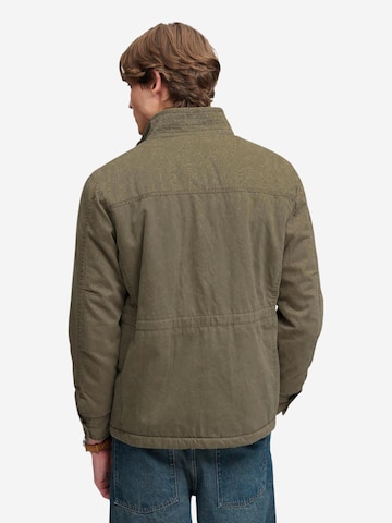 Superdry Winterjas 'Military Borg M65 Jkt SDM5012482A' in Groen