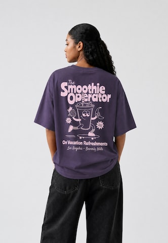 On Vacation Shirt 'Smoothie Operator' in Purple