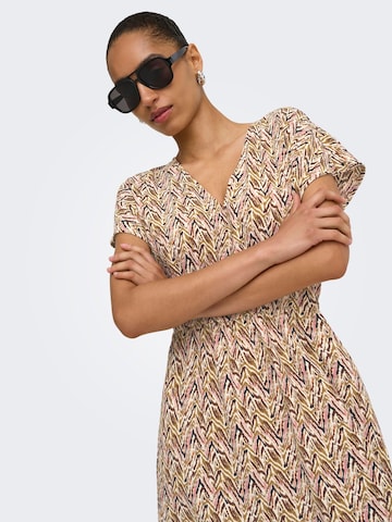 ONLY Kleid 'ONLMette' in Gold