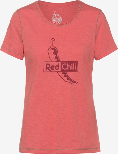 Red Chili Sportshirt 'Satori' in rot / dunkelrot, Produktansicht
