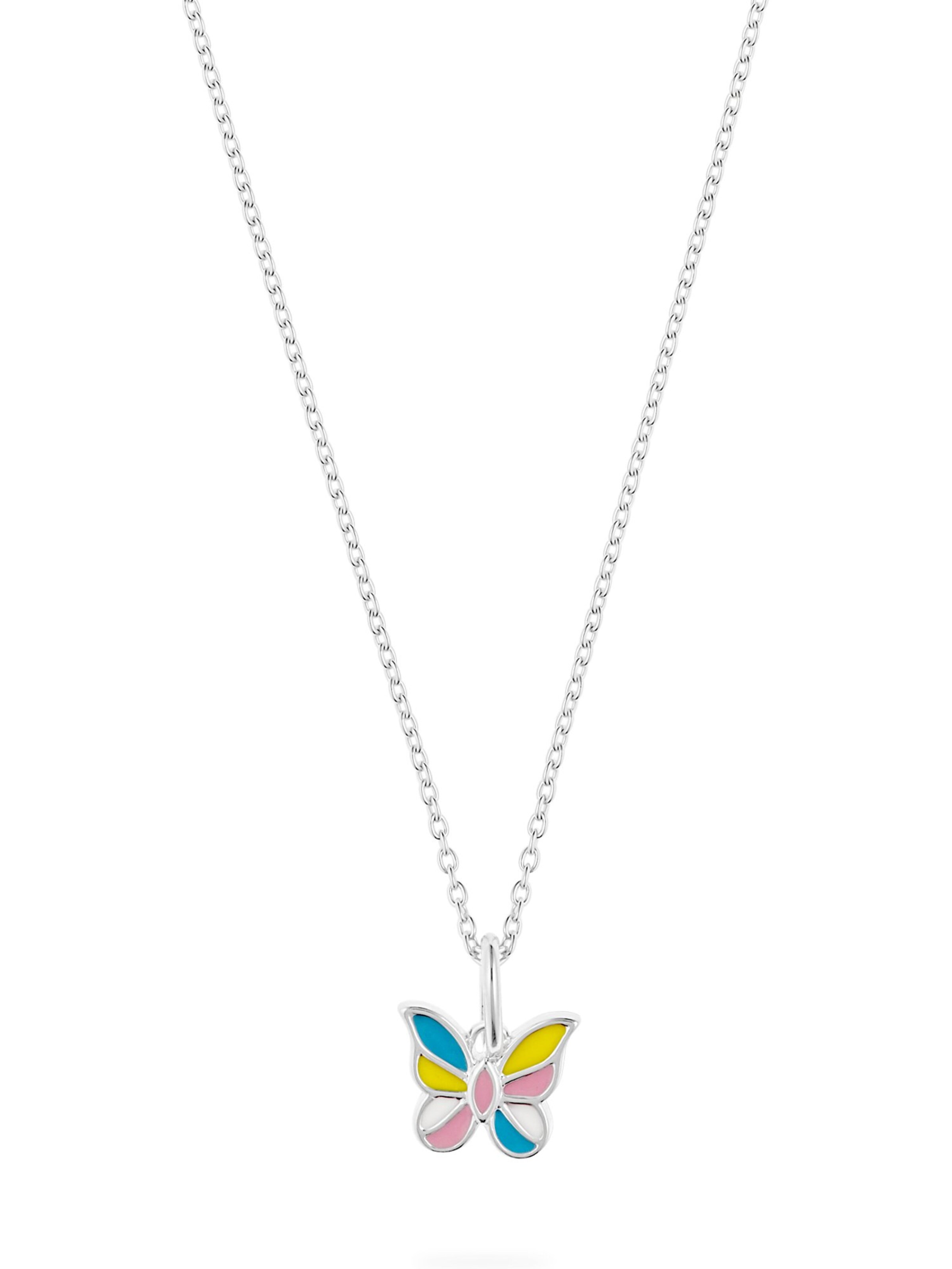 FAVS Necklace in Silver: front