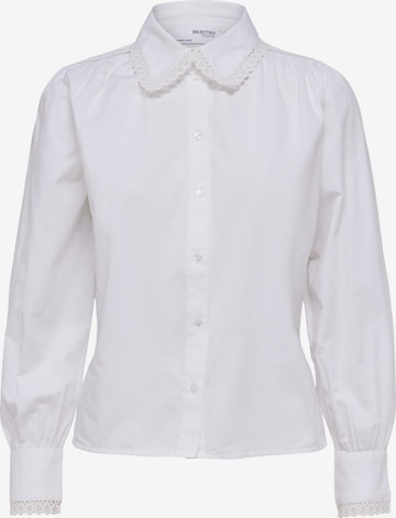 Camicia da donna 'VALERI' di SELECTED FEMME in bianco: frontale