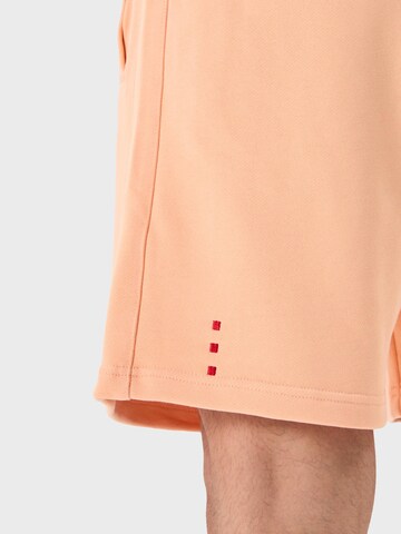 Ossy Homer Loose fit Workout Pants '450 GSM' in Orange