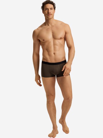 Hanro - Boxers ' Micro Touch ' em castanho