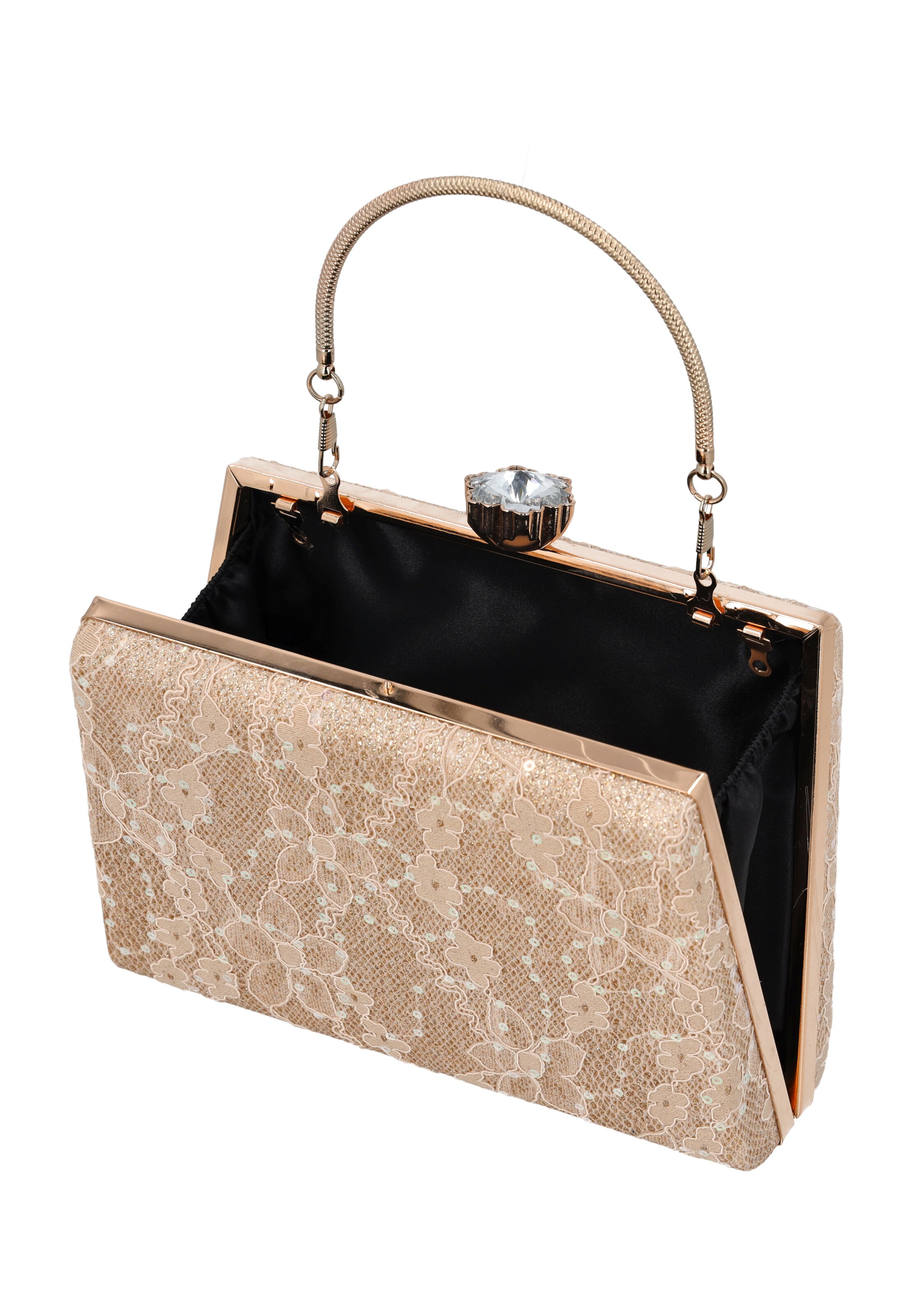 faina Clutch in Gold