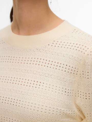 VERO MODA Вязаная кофта 'VMLIMONE' в Бежевый