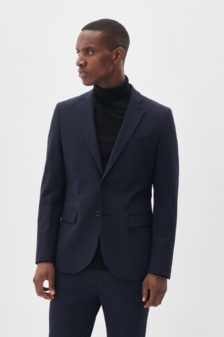 Coupe regular Veste de costume 'George' Matinique en bleu