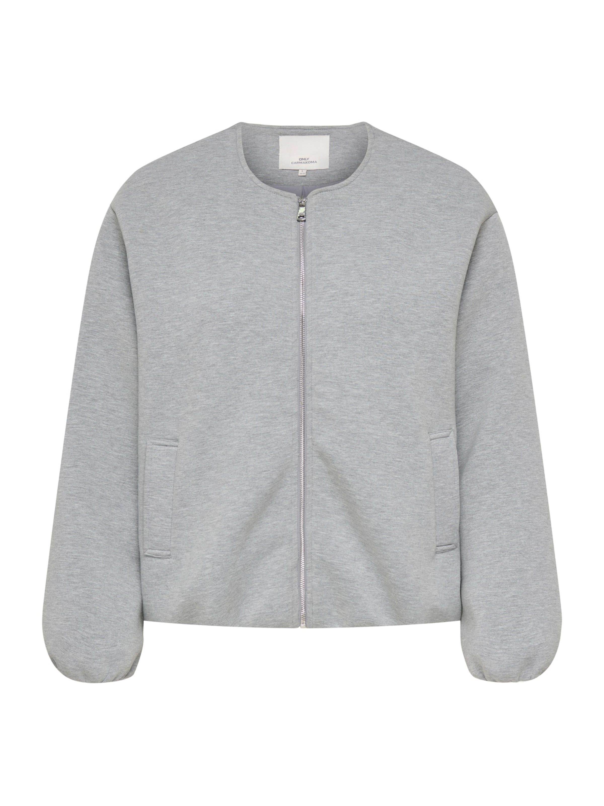 ONLY Carmakoma Демисезонная куртка 'CAREllie' в Серый: спереди