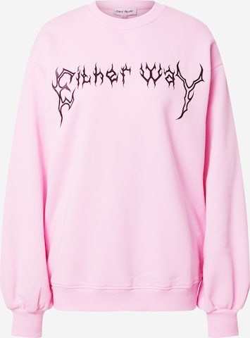 Public Desire Sweatshirt in Pink: front