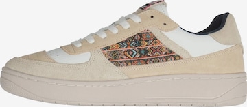 Baskets basses 'Zeta' Morrison en beige : devant