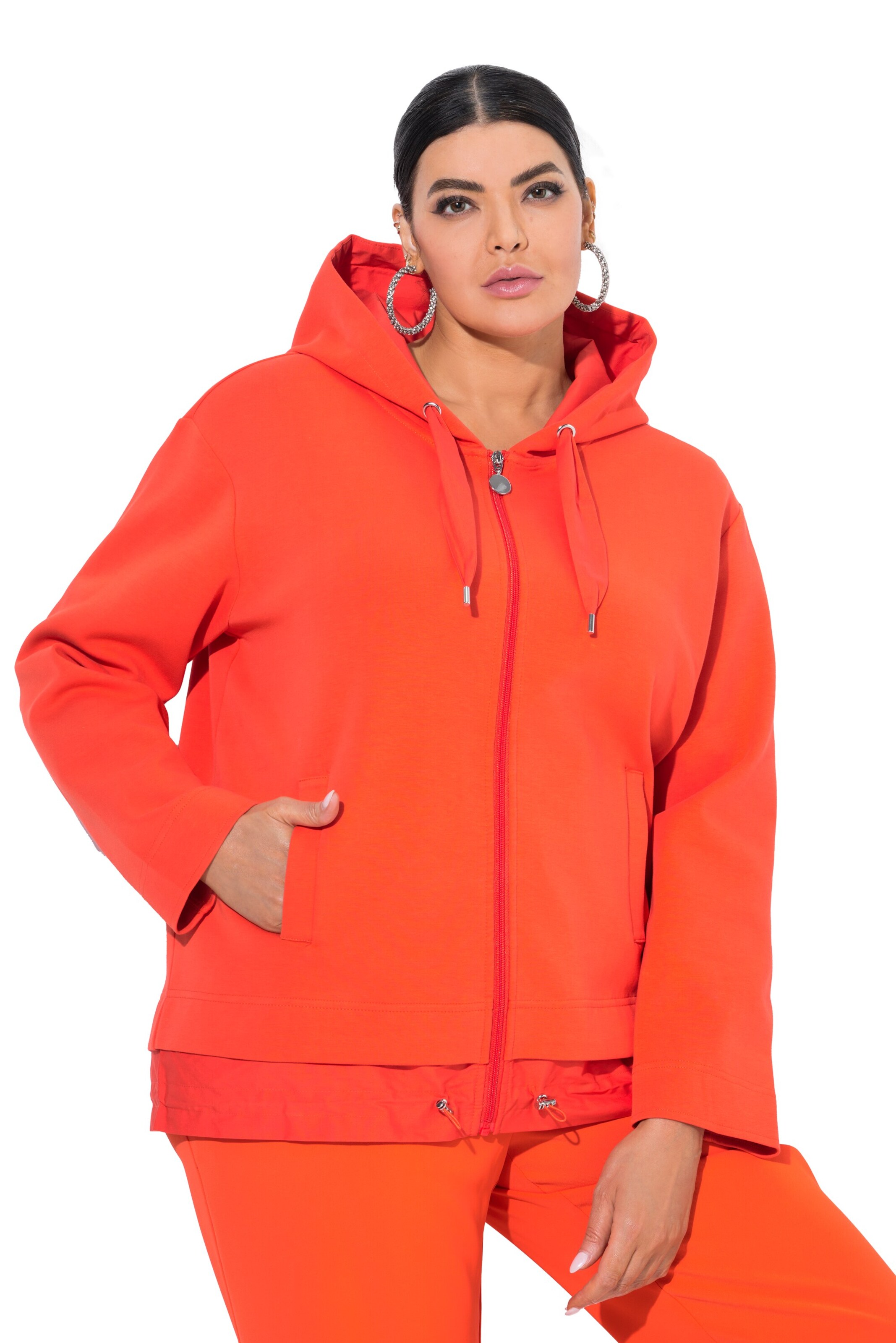 Ulla Popken Tussenjas in Oranje: voorkant