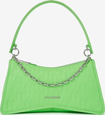 Karl Lagerfeld Τσάντα ώμου 'Seven' σε πράσινο: μπροστά