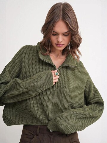 Pullover 'Pullover' di MixRay in verde