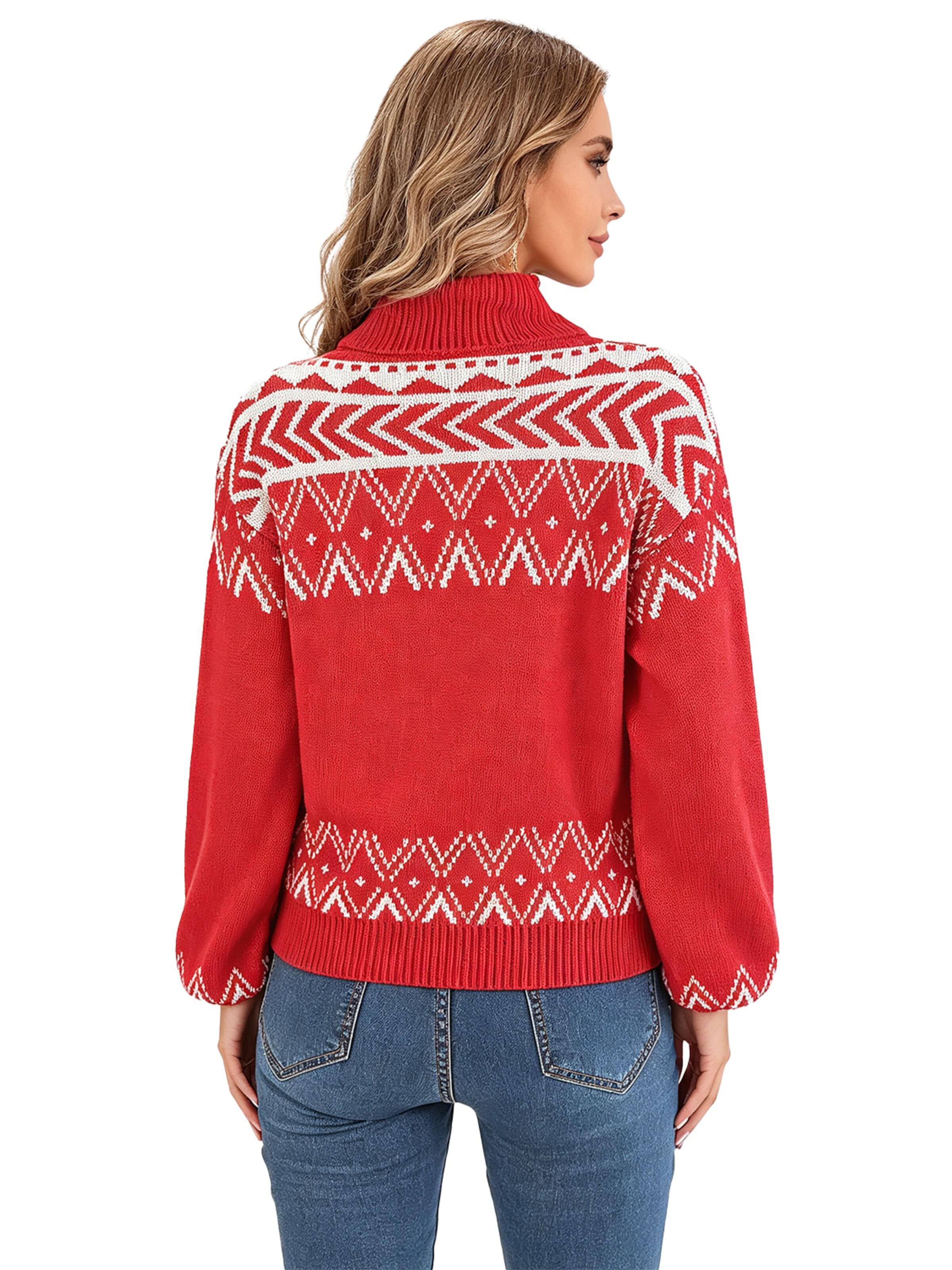 KoJooin Sweter w kolorze czerwony
