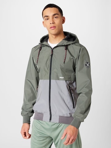 Coupe regular Veste mi-saison 'Resulaner' Iriedaily en gris : devant