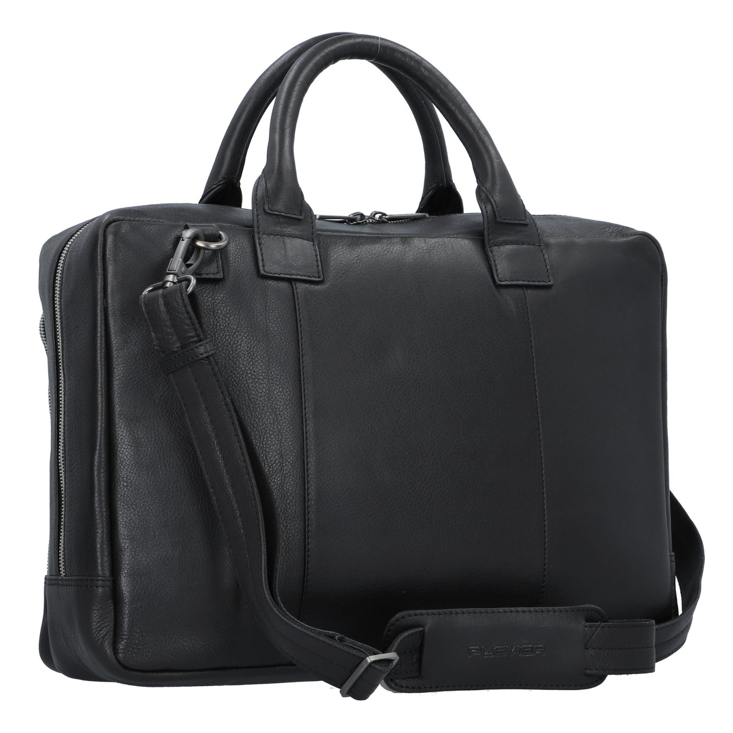 Borsa portadocumenti 'Vintage Bill' di Plevier in nero