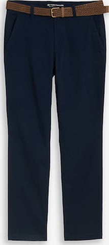 TOM TAILOR - Pantalón chino en azul: frente