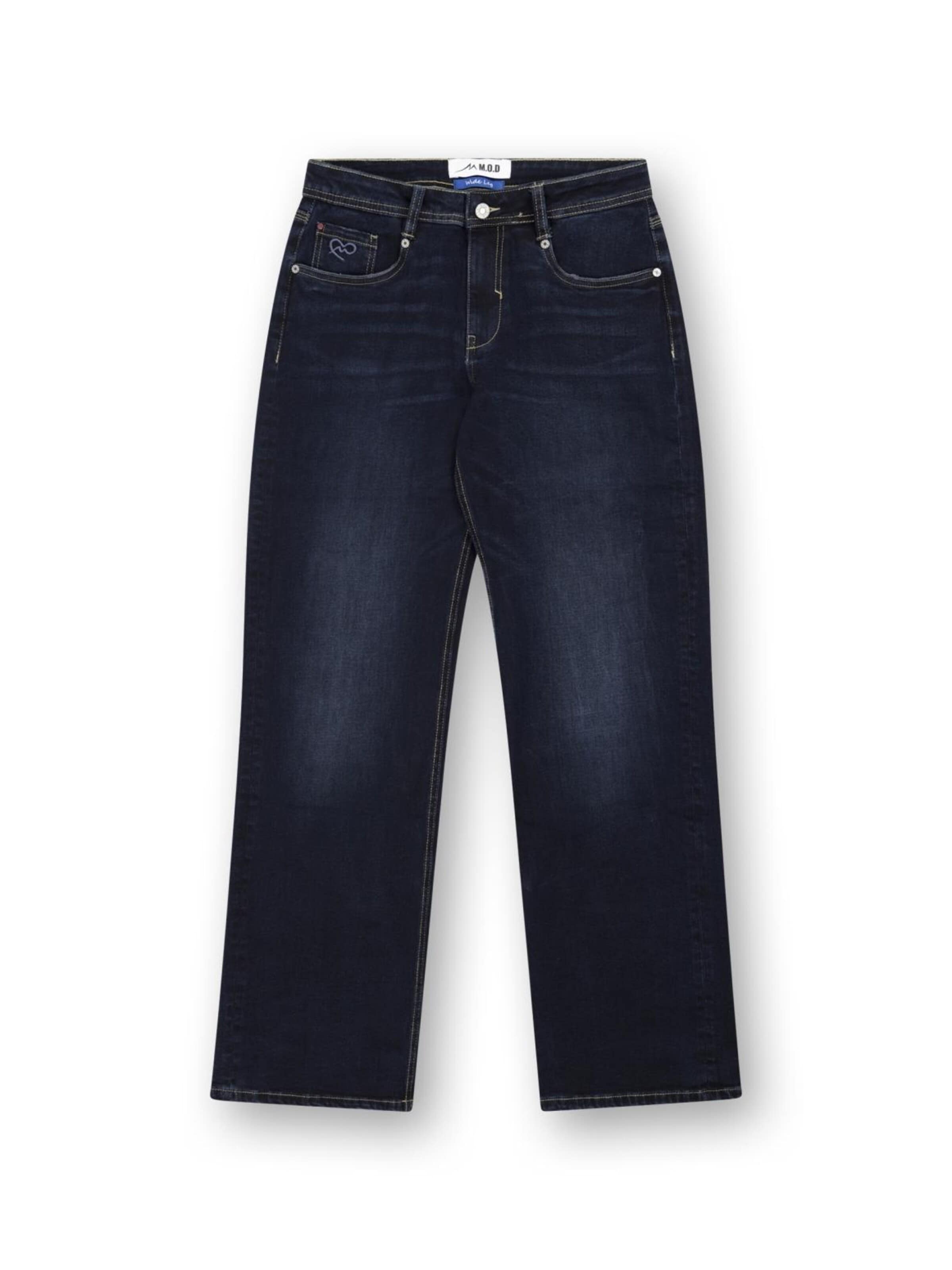 M.O.D MIRACLE OF DENIM Szeroka nogawka Jeansy w kolorze niebieski