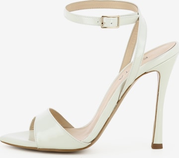EVITA Sandalen met riem 'MONICA' in Beige: voorkant