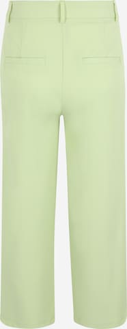 PIECES Voľný strih Plisované nohavice - Zelená