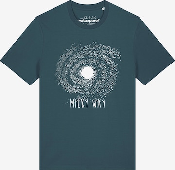 Watapparel Shirt 'Milky Way' in Green: front