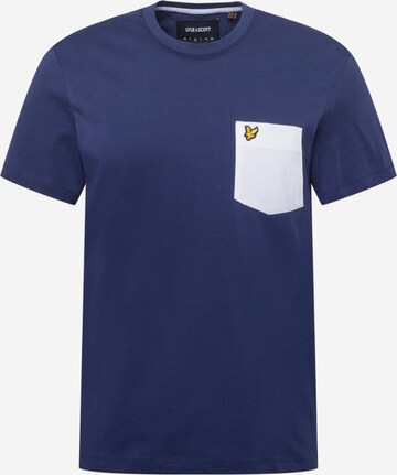 Lyle & Scott Футболка в Синий: спереди