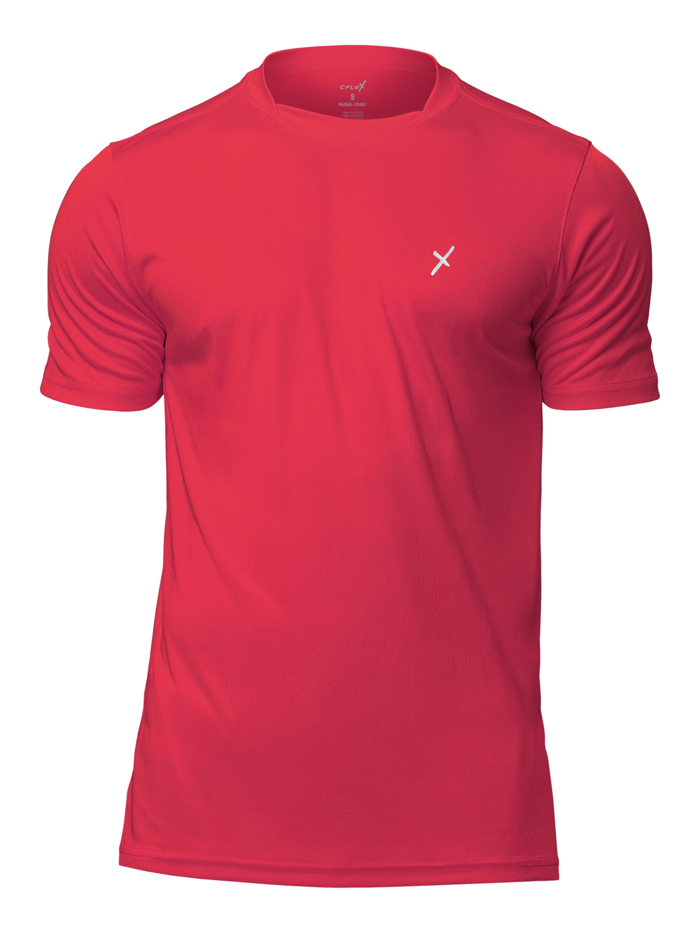 cflex Funktionsshirt 'Sportswear Collection'‌‌‌‌‌‌‌‌‌ in Rot: Vorderseite
