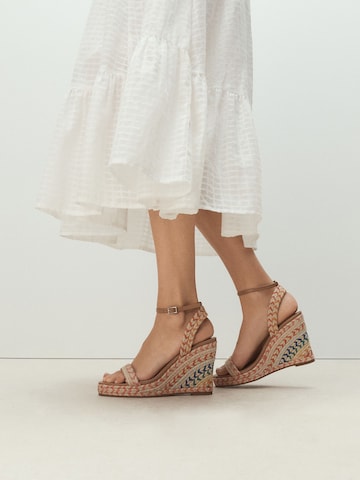 Next Strap sandal 'Forever Comfort®' in Beige