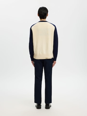 SELECTED - Jersey 'Selected X Hotel Amour' en beige