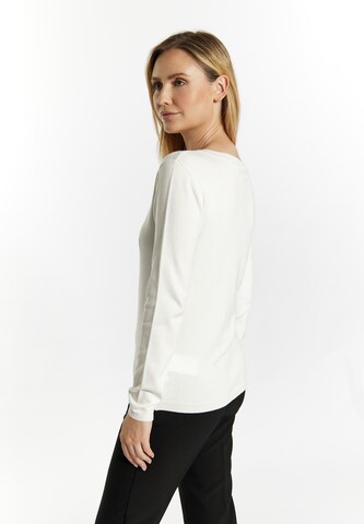 Cardigan 'Nowles' usha BLACK LABEL en blanc