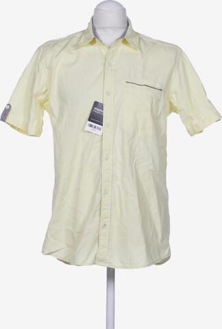 s.Oliver Button Up Shirt in M in Yellow: front