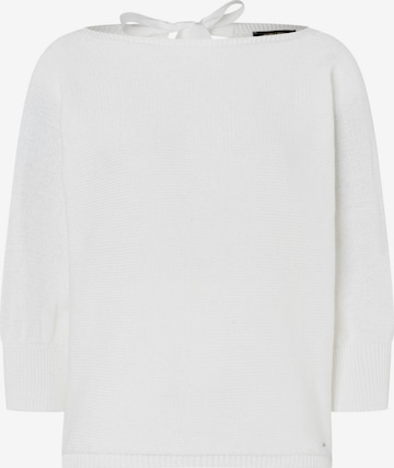 MORE & MORE Sweater 'Dolman' in White: front