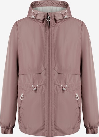 DreiMaster Maritim Between-season jacket in Pink: front