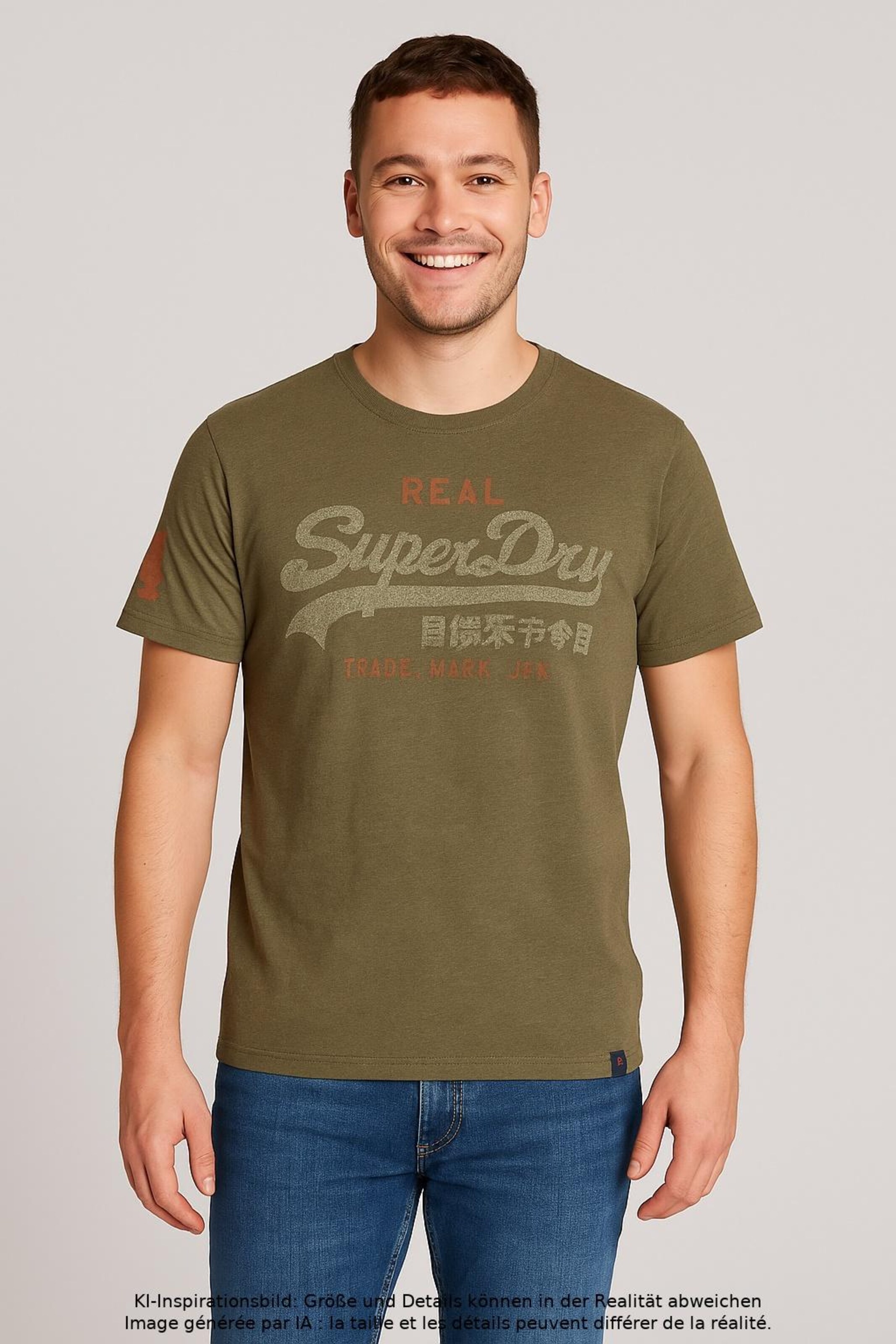Superdry & Co Shirt in L in Green: front