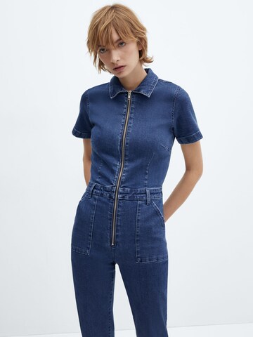 MANGO Jumpsuit 'Iggy' in Blau