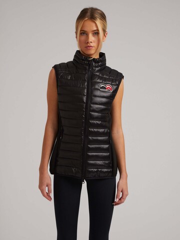 JACK1T Outdoorjas ' SPORTL1TE Leichte Weste 2.0 ' in Zwart: voorkant