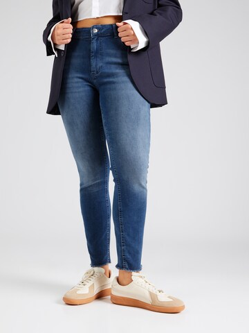 ONLY Carmakoma Skinny Jeans 'CARWilly' in Blue: front