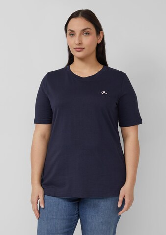 T-shirt s.Oliver en bleu : devant