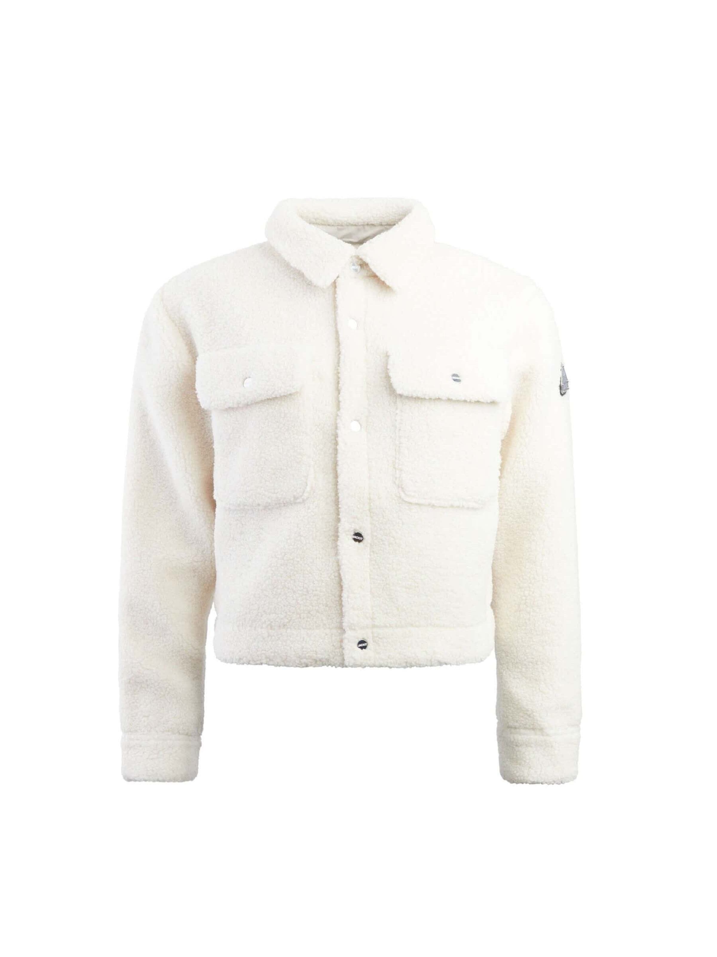 JACK1T Between-season jacket in Beige: front