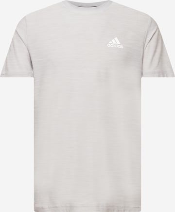 ADIDAS SPORTSWEAR Sportshirt 'Aeroready Designed To Move Stretch' in Grau: predná strana