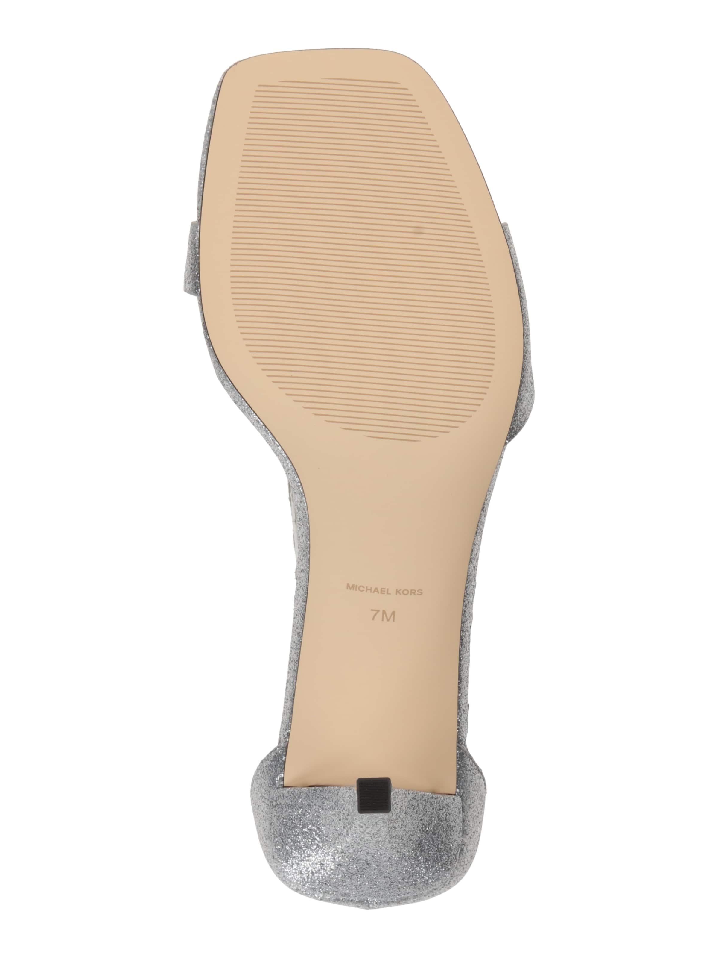 MICHAEL Michael Kors Босоножки с ремешком 'JAIDA' в Серебристый